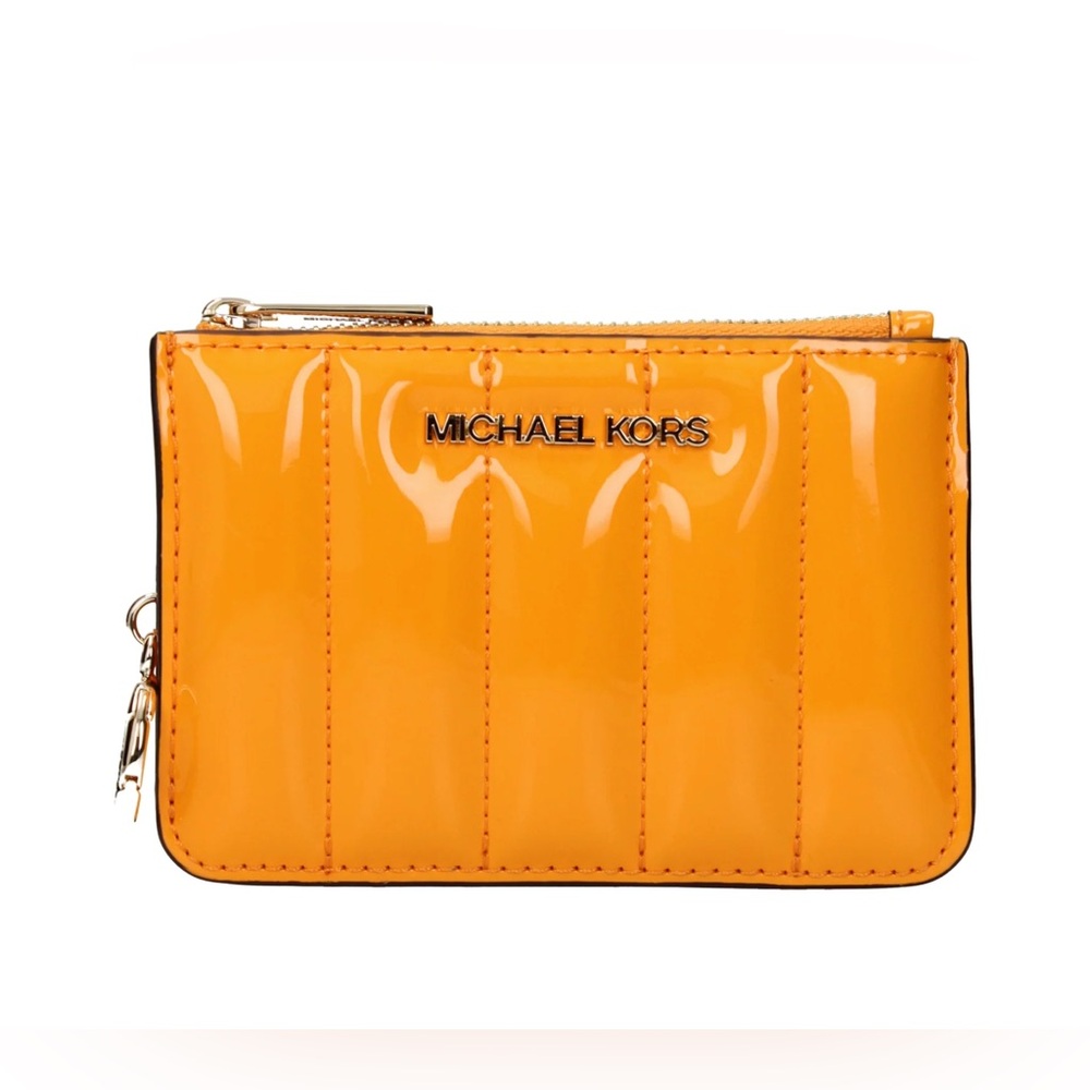 Michael Kors Jet Set Small Patent Coin Purse (NWT & MK shop bag) ✨👜